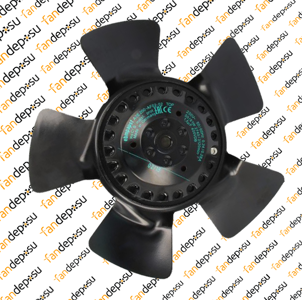 EBMPAPST A2E200-AF02-02  230V AC MONOFAZE METAL KANAT ÜFLEME FAN