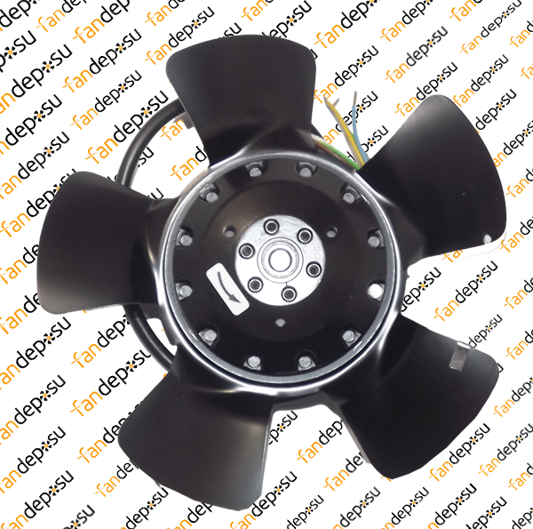 EBMPAPST A2D200-AA02-01  380/400V AC TRİFAZE METAL KANAT EMİŞLİ FAN
