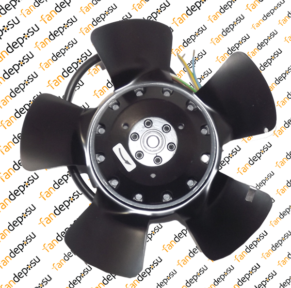 EBMPAPST A2D200-AA02-01  380/400V AC TRİFAZE METAL KANAT EMİŞLİ FAN