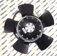 EBMPAPST A2D200-AA02-01  380/400V AC TRİFAZE METAL KANAT EMİŞLİ FAN