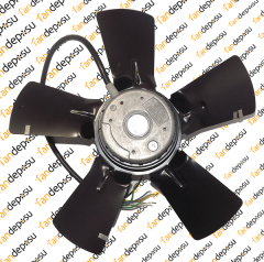 EBMPAPST A2D300-AD02-02  380/400V AC TRİFAZE METAL KANAT ÜFLEME FAN