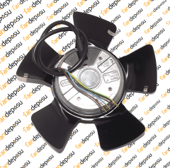 EBMPAPST A2E200-AF02-01  230V AC MONAFAZE METAL KANAT EMİŞ FAN