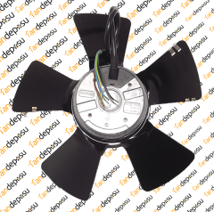 EBMPAPST A2E250-AE65-01  230V AC MONAFAZE METAL KANAT EMİŞ FAN