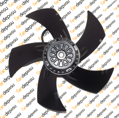 EBMPAPST A2E300-AP02-01  230V AC MONAFAZE METAL KANAT EMİŞ FAN