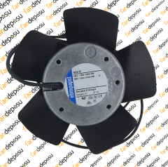 4656EZ  230V AC EBMPAPST MONAFAZE 2 KABLOLU METAL KANAT EMİŞ FAN