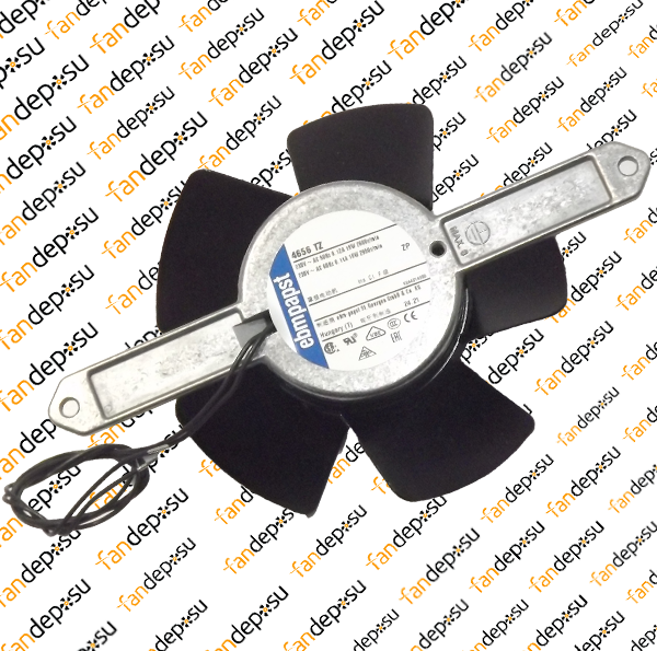 4656TZ  230V AC EBMPAPST MONAFAZE 2 KABLOLU METAL KANAT EMİŞ FAN