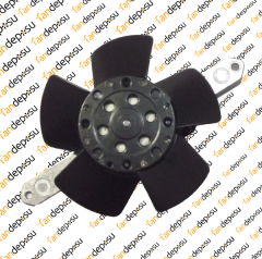 4656TZ  230V AC EBMPAPST MONAFAZE 2 KABLOLU METAL KANAT EMİŞ FAN