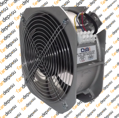 FANDE-22082-B24V-DC FAN 225X225X80mm METAL KANAT METAL KASA FAN | EBMPAPST W1G200-HH77-52 KODLU ÜRÜNE MUADİLDİR.