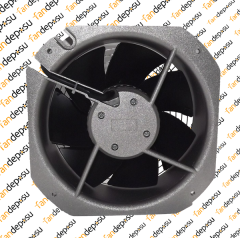 FANDE-22082-B24V-DC FAN 225X225X80mm METAL KANAT METAL KASA FAN | EBMPAPST W1G200-HH77-52 KODLU ÜRÜNE MUADİLDİR.