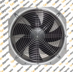 FANDE-28082-B24V-DC 24V DC 280X280X80mm METAL KANAT METAL KASA FAN | EBMPAPST W1G250-HH37-52 KODLU ÜRÜNE MUADİLDİR.