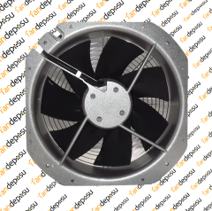FANDE-28082-B24V-DC 24V DC 280X280X80mm METAL KANAT METAL KASA FAN | EBMPAPST W1G250-HH37-52 KODLU ÜRÜNE MUADİLDİR.