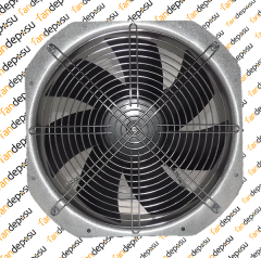 FANDE-28082-B48V-DC 48V DC  280X280X80mm METAL KANAT METAL KASA FAN | EBMPAPST W1G250-HH67-52 KODLU ÜRÜNE MUADİLDİR.