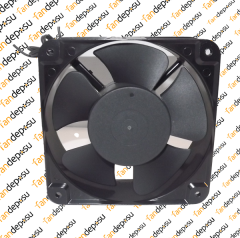 FANDE-18062  180x180x62mm 230V AC METAL KASA PLASTİK KANAT FAN