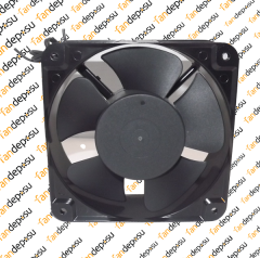 FANDE-18062  180x180x62mm 230V AC METAL KASA PLASTİK KANAT FAN