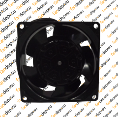 JASON FAN FJ8032MAB  80x80x32mm  230V AC KABLOLU METAL KASA METAL KANAT RULMANLI FAN