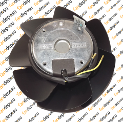 JASON FAN FJ2E-130.V  135x45mm 230V AC METAL KASA METAL KANAT KABLOLU RULMANLI EMİŞ FAN