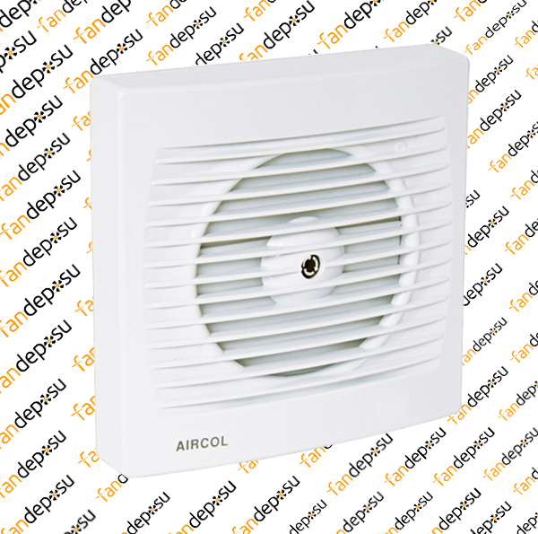 AİRCOL 120 MP 220V AC 17 WATT PLASTİK BANYO MEKANİK PANJURLU ASPİRATÖR