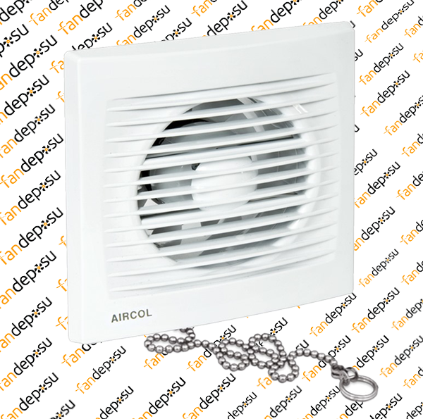AİRCOL 100 SM 220V AC 12 WATT PLASTİK BANYO SİVİÇLİ ASPİRATÖR