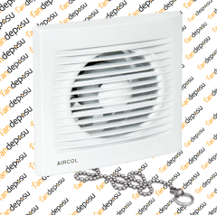 AİRCOL 100 SM 220V AC 12 WATT PLASTİK BANYO SİVİÇLİ ASPİRATÖR