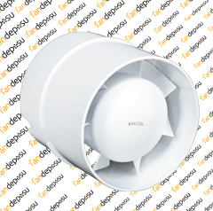 AİRCOL 100 KT  220V AC 12 WATT PLASTİK KANAL TİPİ ASPİRATÖR