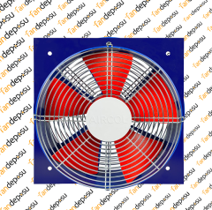 AİRCOL S 400 220V AC 135 WATT PLASTİK GÖVDE AKSİYEL KARE FAN