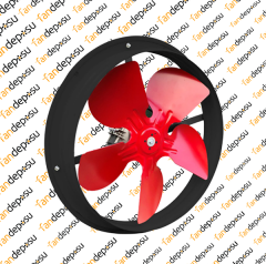 AİRCOL 350 BF 220V AC 80 WATT SAC GÖVDELİ AKSİYEL FAN