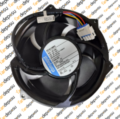 EBMPAPST 6318/19HPU  48V DC  172x172x51mm  METAL KASA PLASTİK KANAT 4 KABLOLU FAN