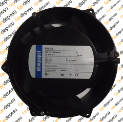 EBMPAPST DV6224  172x172x51mm  24V DC METAL KASA PLASTİK KANAT FAN
