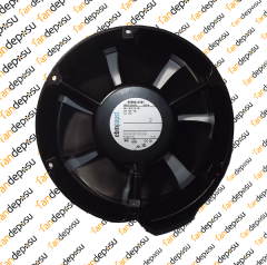 EBMPAPST 6224N  24V DC  172x172x51mm METAL KASA PLASTİK KANAT