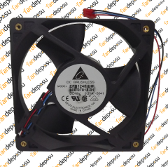 DELTA EFB1248HHF-800-07814-01   120x120X32mm  48V DC 0.21A  PLASTİK KASA PLASTİK KANAT FAN