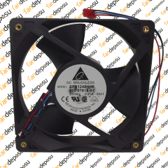 DELTA EFB1248HHF-800-07814-01   120x120X32mm  48V DC 0.21A  PLASTİK KASA PLASTİK KANAT FAN