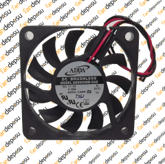 ADDA AD0605MB-GA0  60x60x10mm  5V DC 0.38A  PLASTİK KASA PLASTİK KANAT FAN