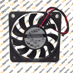 ADDA AD0605MB-GA0  60x60x10mm  5V DC 0.38A  PLASTİK KASA PLASTİK KANAT FAN