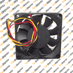 ORION 7025H12BXL1  70x70x25mm  12V DC  0.30A  PLASTİK KASA PLASTİK KANAT FAN