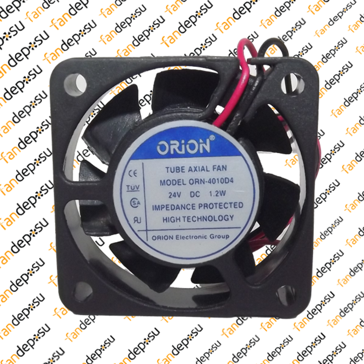ORION ORN-4010D4  40x40x10mm  24V DC 1.2W  PLASTİK KASA PLASTİK KANAT FAN
