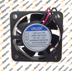 ORION ORN-4010D4  40x40x10mm  24V DC 1.2W  PLASTİK KASA PLASTİK KANAT FAN