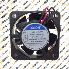 ORION ORN-4010D4  40x40x10mm  24V DC 1.2W  PLASTİK KASA PLASTİK KANAT FAN