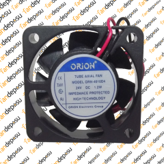 ORION ORN-4010D4  40x40x10mm  24V DC 1.2W  PLASTİK KASA PLASTİK KANAT FAN