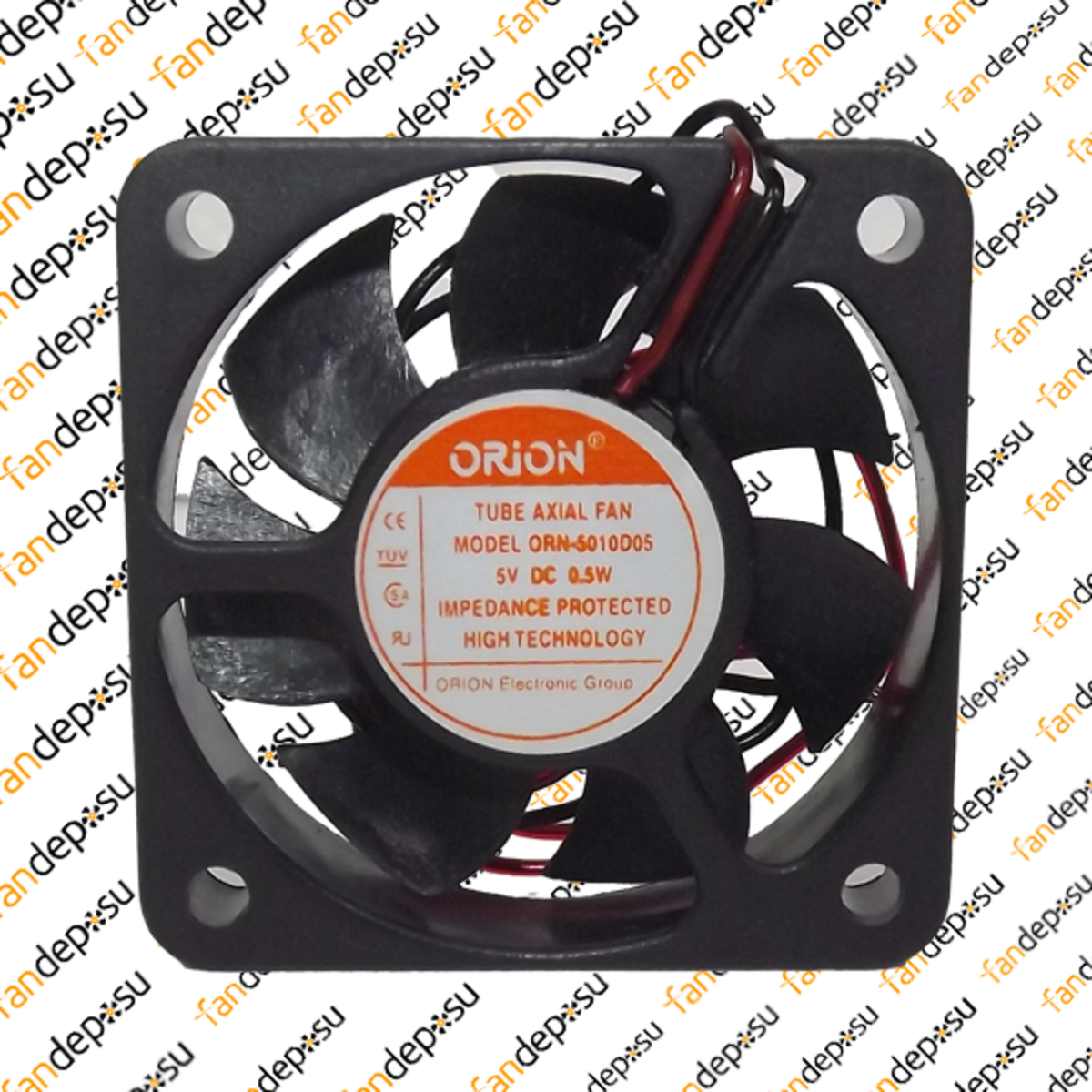 ORION ORN-5010D05  50x50x10mm  5V DC  0.5W  PLASTİK KASA PLASTİK KANAT FAN