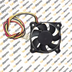ORION ORN-5010YD2  50x50x10mm  12V DC  1.14W  PLASTİK KASA PLASTİK KANAT FAN