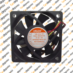 ORION ORN-6015YD2  60x60x15mm  12V DC 1.8W PLASTİK KASA PLASTİK KANAT FAN