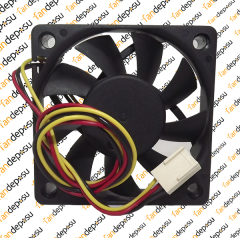 ORION ORN-6015YD2  60x60x15mm  12V DC 1.8W PLASTİK KASA PLASTİK KANAT FAN
