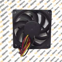 BİSEN BDB7015H12  70x70x15mm  12V DC 0.18A  PLASTİK KASA PLASTİK KANAT FAN