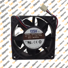 AVC DBTA0938B8F  92x92x38mm  24V DC  1.33A  PLASTİK KASA PLASTİK KANAT FAN