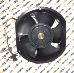 NİDEC X17L24BS1M5-07A041    172x150x51mm  24V DC 3.8A  METAL KASA PLASTİK KANAT FAN