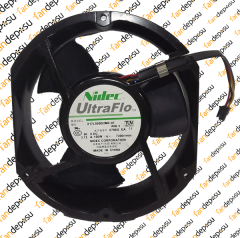NİDEC X17L50BS2M3-07   172x150x51mm  50V DC  3.12A  METAL KASA PLASTİK KANAT FAN