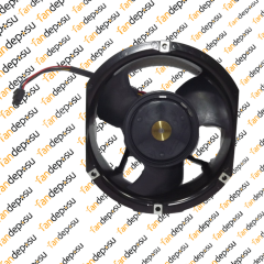NİDEC X17L50BS2M3-07   172x150x51mm  50V DC  3.12A  METAL KASA PLASTİK KANAT FAN