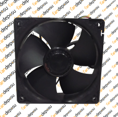 NİDEC V12E12BS2B5-07   120x120x38mm  12V DC 3A  PLASTİK KASA PLASTİK KANAT FAN