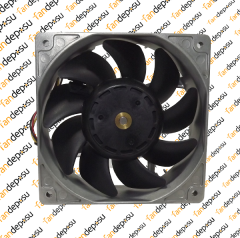 SANYO DENKİ SAN ACE 9SG1212P1G06   120x120x38mm  12V DC 4.00A  METAL KASA PLASTİK KANAT FAN