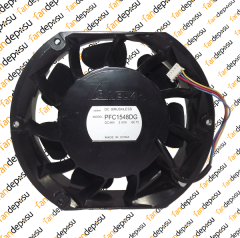 DELTA PFC1548DG   172x150x50mm  48V DC  2A  METAL KASA PLASTİK KANAT FAN